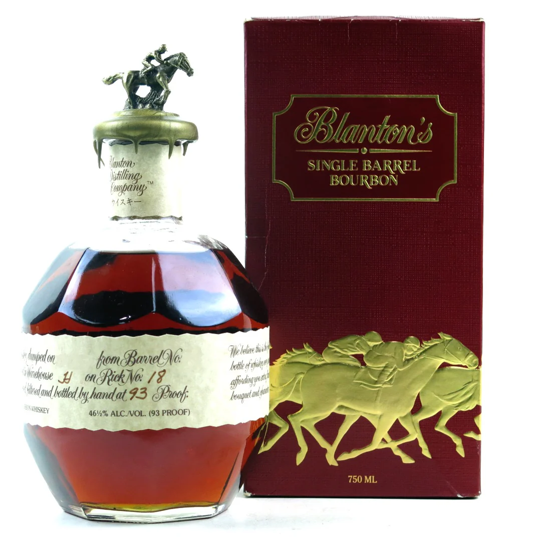 Blantons 'Cream label - Takara Red' Single Barrel Kentucky Straight Bourbon 750ml