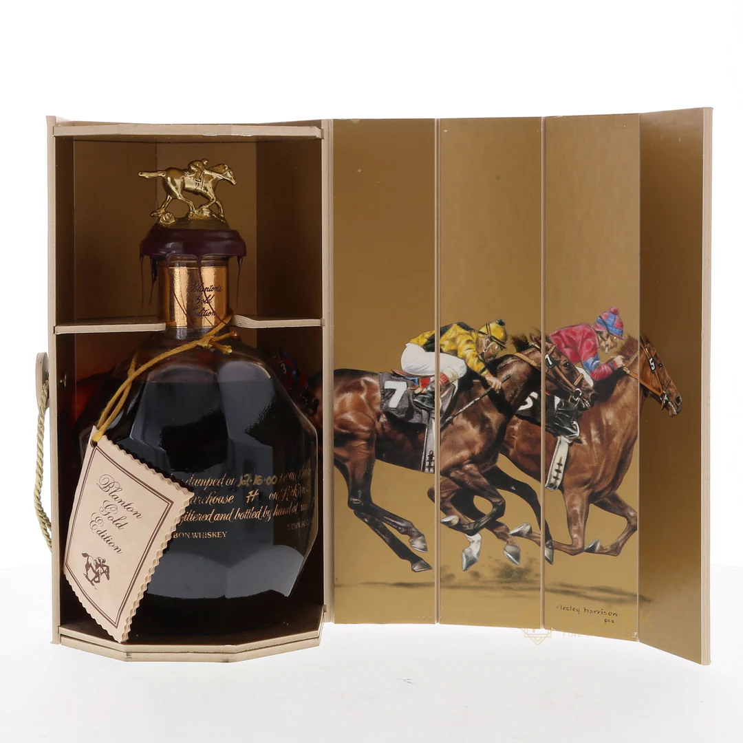 Blantons Gold Kentucky Derby Box Bourbon 2000
