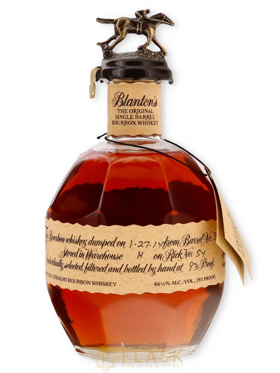 Blantons Single Barrel Bourbon Bottled 2014