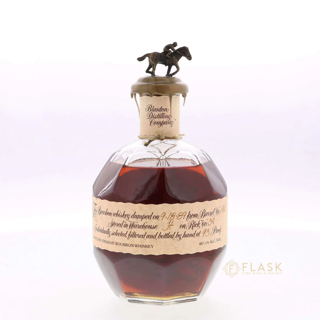 Blantons Single Barrel Bourbon Bottled in 1989