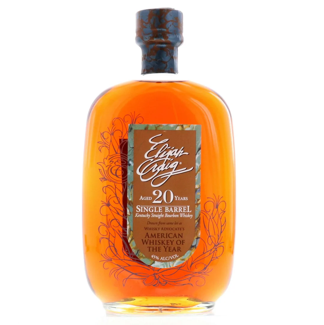 Elijah Craig 20 Year Old Single Barrel Bourbon 1991