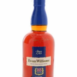 Evan Williams 23 Year Old Bourbon Signed Bottle