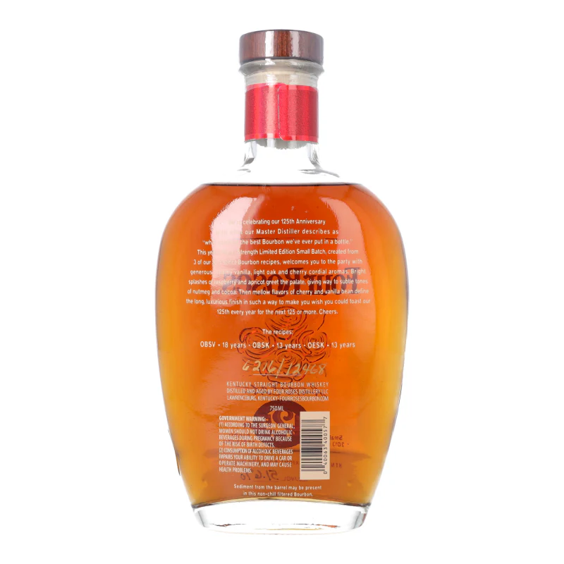 Four Roses Limited Edition Small Batch 2013 / 125th Anniversary Bourbon 750ml