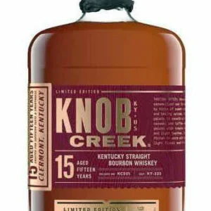 Knob Creek Bourbon 15 year Limited Edition Release No. KC 002 100 Proof