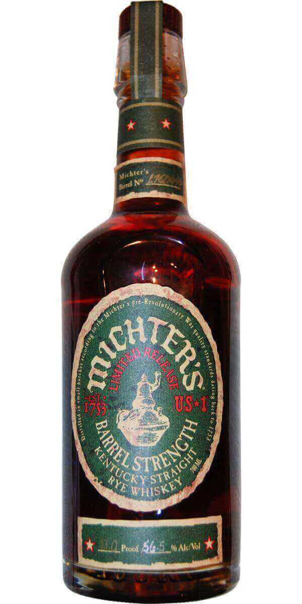 Michters Barrel Strength Rye 2021