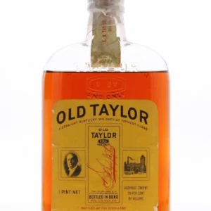 Old Taylor 1916 Prohibition Era American Medicinal Spirits Co. One Pint