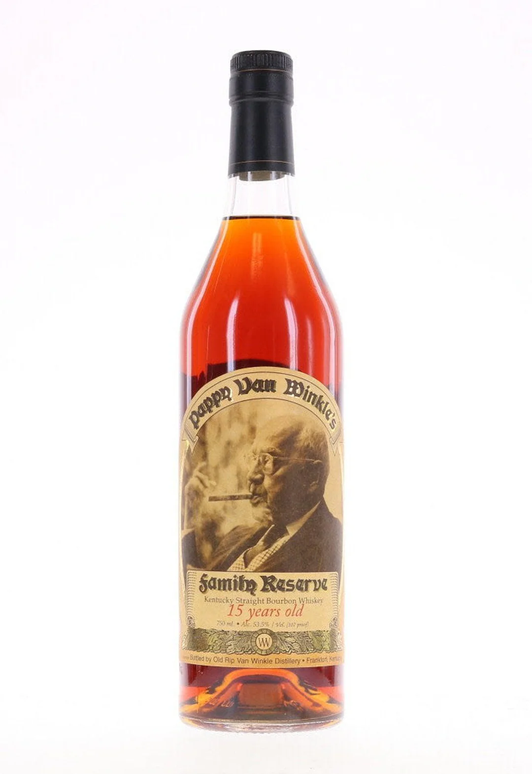 Pappy Van Winkle 15 Year Old Bourbon 2009