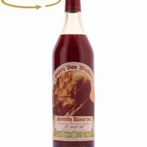 Pappy Van Winkle 20 Year Old Bourbon 1990s Lawrenceburg : Green Glass