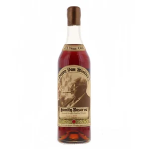 Pappy Van Winkle Family Reserve 23 Year Old Bourbon 1998 Gold Wax Green Glass Lawrenceburg