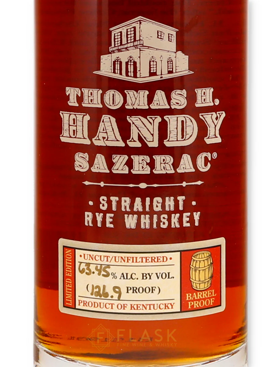 Thomas H Handy Sazerac Rye Whiskey 2015