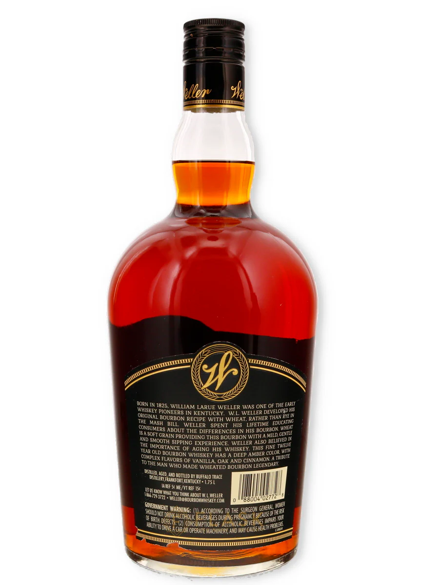 Weller 12 Year Old Bourbon 1.75 Liter / Magnum