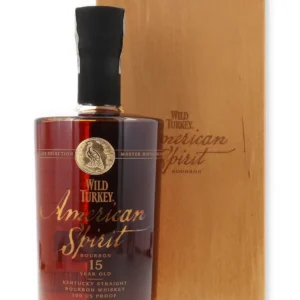 Wild Turkey American Spirit 15 Year Old Kentucky Bourbon [Wood Box]