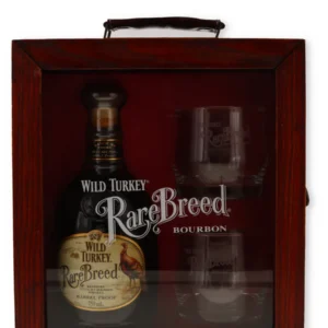 Wild Turkey Rare Breed Bourbon Batch WT-03RB Gift Box Set with Glasses